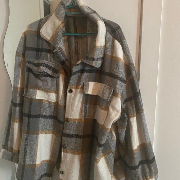 Plaid Shacket - Picture 2 of 3